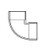 1-1/2" DWV PVC Vent Elbow D331-015