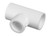 2 1/2" x 2 1/2" x 2" Reducing Tee Slip x Slip x Slip PVC Fittings Schedule 40