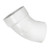 2" DWV PVC 1/8 Bend - Street D323-020