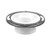 4" x 3" DWV PVC Closet Flange w/ Adjustable Metal Ring D812-422