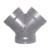 2" PVC Duct True Wye 1034-TY-02