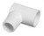 1 1/2" 90° Street Elbow PVC Fitting Mipt x Slip Schedule 40
