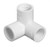 3/4" x 3/4" x 1/2" 90° Side Outlet Elbow SxSxF PVC Fitting Sch 40