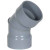 18" CPVC Duct 45 Degree Elbow 1834-45-18
