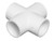3/4" Cross Slip PVC Fitting Schedule 40