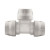 1" Push-On PVC Tee Fitting LP01-010