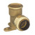 3/8" Brass Push Fit 90 Degree Drop Ear Elbow 10155540