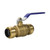 1/2" Brass Push Fit Ball Valve 10155521