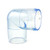 1-1/2" Clear PVC 90 Elbow Fitting (DC-90-015)