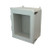 AMU2060LW 20x16x10 NEMA 4X Fiberglass Enclosure w/ Quick-Release Latch Hinged Cover Window Foot Mount