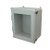AMU2060TW 20x16x10 NEMA 4X Fiberglass Enclosure w/ Twist Latch Hinged Cover Window Foot Mount
