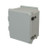 AMU1648LF 16x14x8 NEMA 4X Fiberglass Enclosure w/ Quick-Release Latch Hinged Cover Flange Mount