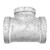 1" x 1" x 3/4" Galvanized Malleable Tee - FNPT (GMT1134 / 36438)