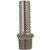 1-1/4" Stainless Steel Male Insert Adapter Extra Long (SSMAXL-125-100)
