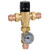 1" Adjustable Thermostatic Mixing Valve, NPT Male Union w/ Gauge (521610A)