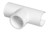 2" x 2" Snap Tee Snap x Slip PVC Fittings Sch 40