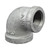 1-1/2" X 1" Galvanized Malleable Iron Reducing Elbow 90 (36336)