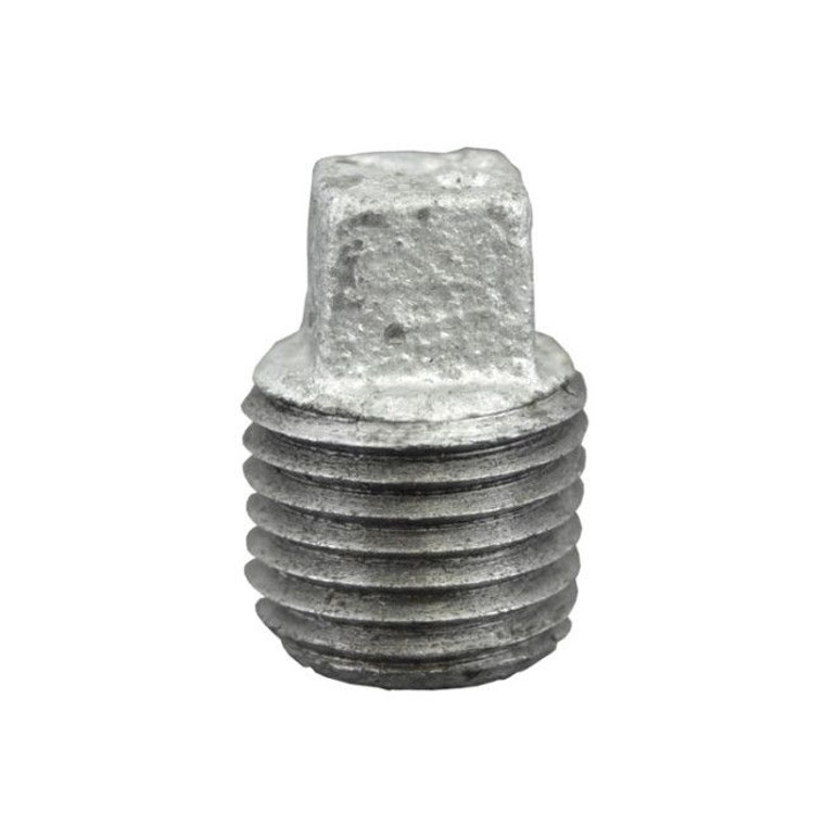 2-1/2" Galvanized Malleable Iron Plug (36610)