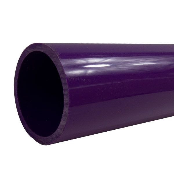 1/2" Purple Sch 40 Furniture Grade Pipe - 5ft (FF-5FT-005-PURPLE)
