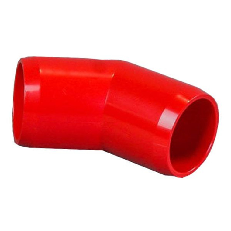 Red 3/4" Furniture Fitting 45 Elbow (FF-45-007-RED)