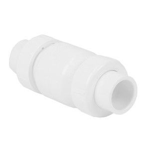1" PVC True Union Utility Spring Check Valve - Threaded  (S1780-10F)