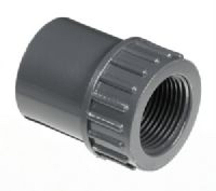 3/4" Female Adapter Slip x Fipt PVC Fitting Schedule 80