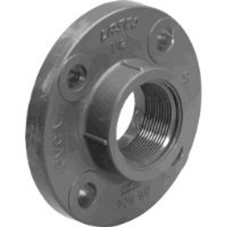 3/4" CPVC Flange, Schedule 80, Solid Style, Fipt