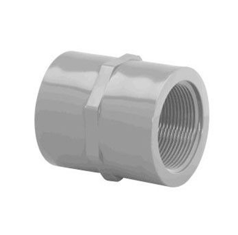 3" Schedule 80 (FPT x FPT) CPVC Coupling 9830-030