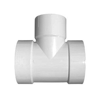 14" x 8" DWV PVC Vent Reducing Tee 3701-698