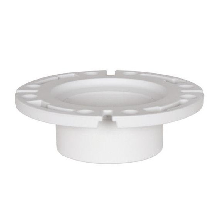 4" x 4" DWV PVC Closet Flange D800-040