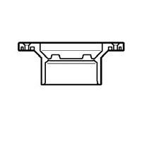 4" x 3" DWV PVC Closet Flange w/ Knockout (P800KO-422 / D810-422)