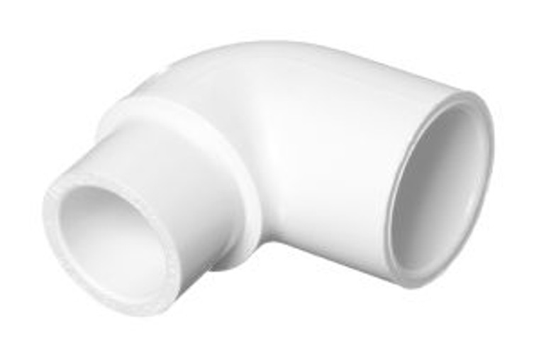 3/4" 90° Degree Street Elbow PVC Fitting Spig x Slip Schedule 40