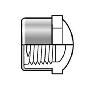 1-1/4" Sch 40 PVC SR Cap - SR Fipt 448-012SR
