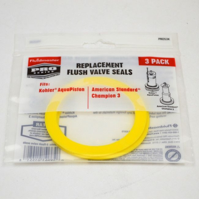 Fluidmaster Replacement Flush Valve Seals (3 Pack) PROS3DP15
