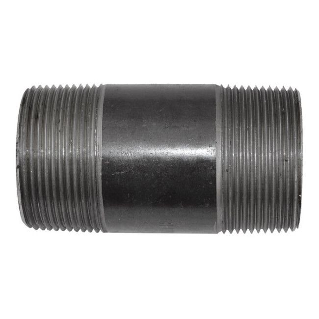 1-1/2" x 3-1/2" Black Malleable Iron Nipple (BSN112312 / 10835)