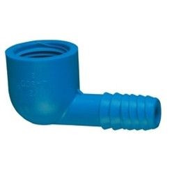 1/2" Lasco Blue Twister Elbow - FIPT x Double Helix® (3302-005)