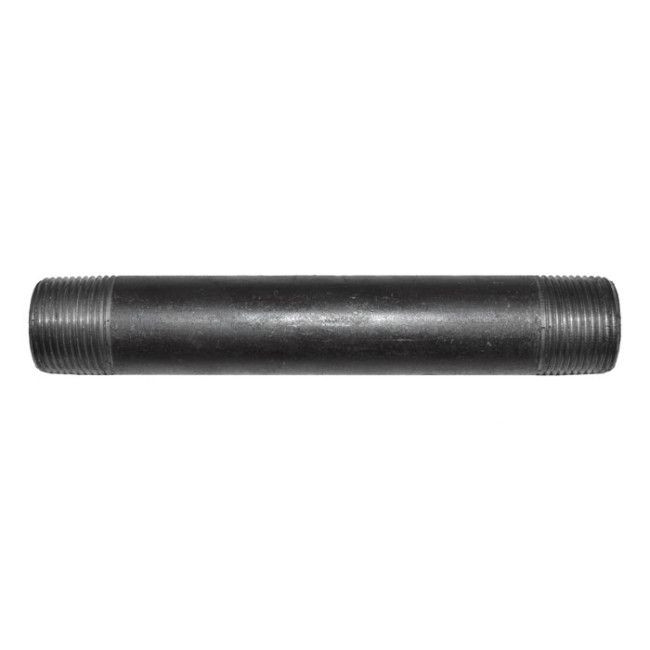 3/4" x 6" Black Malleable Iron Nipple (BSN346 / 10560)