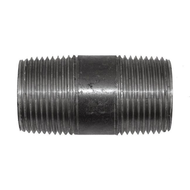 1" x 2-1/2" Black Malleable Iron Nipple (BSN1212 / 10625)