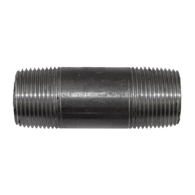 1" x 3-1/2" Black Malleable Iron Nipple (BSN1312 / 10635)