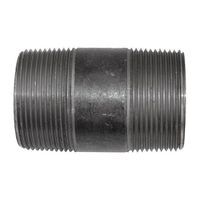 1-1/2" x 3" Black Malleable Iron Nipple (BSN1123 / 10830)