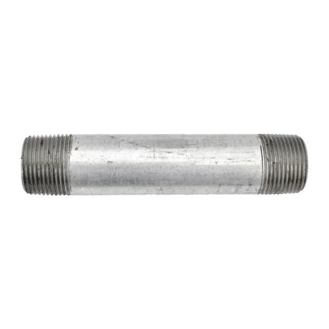 1" x 6" Galvanized Malleable Nipple - MNPT (GSN16 / 11660)