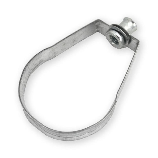 2" Electro Galvanized Standard Duty Loop Hanger (3000-0200EG)