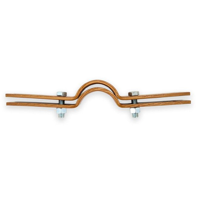 2" Copper Coated Standard Riser Clamp (6400-0200PC)