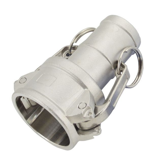 1-1/2" Flui-PRO 316 SS Camlock Fitting - Female Camlock x Hose Shank (FP-SS-C-150)