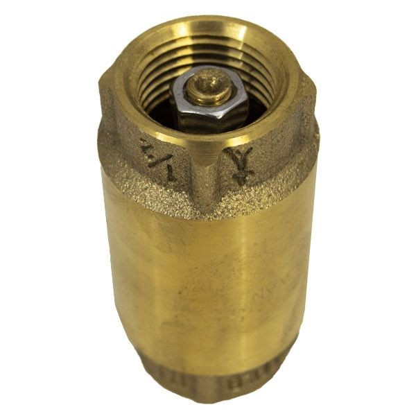 3/4" Brass Check Valve, Lead Free (17YBCV075NL)