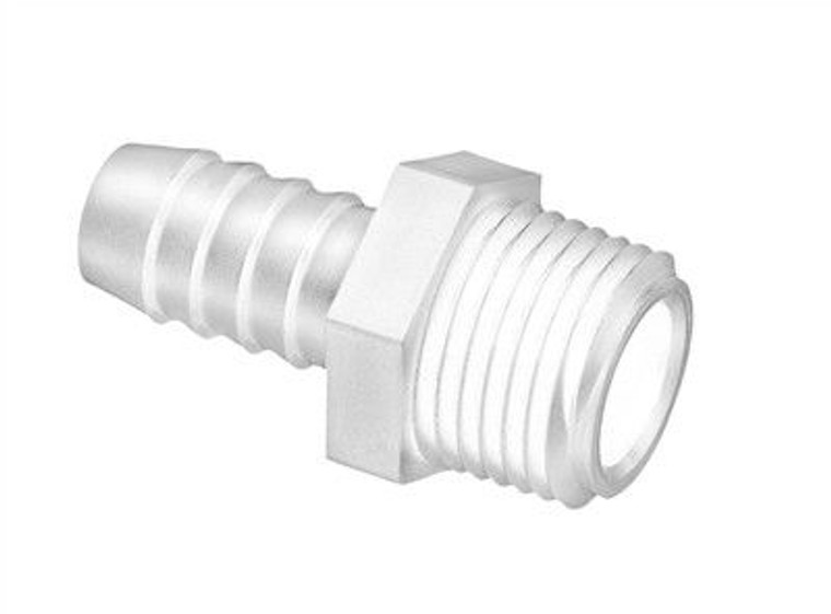 1” MNPT x 3/4” Nylon Hose Barb Insert Adapter (A10034)