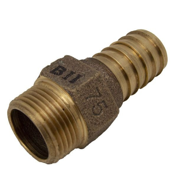 3/4" Bronze Insert Male Adapter, Lead Free (BMA-075NL)