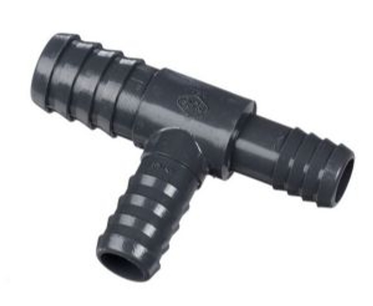 1" x 3/4" x 3/4" Reducing Tee Insert Fitting