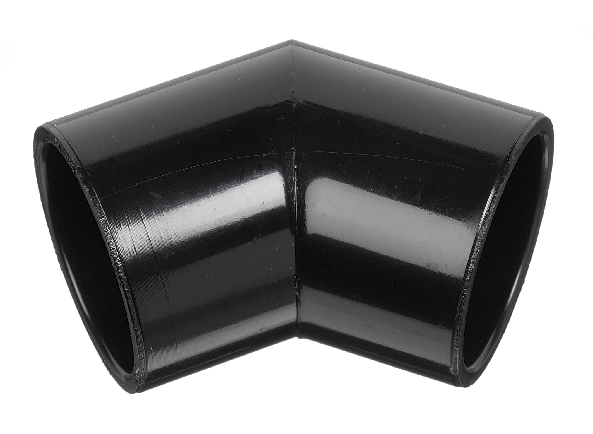 SCH 40 Black 45° Elbows