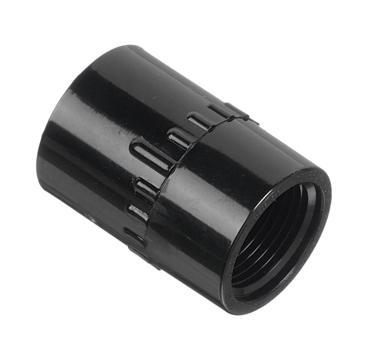 SCH 40 Black Female Adapters
